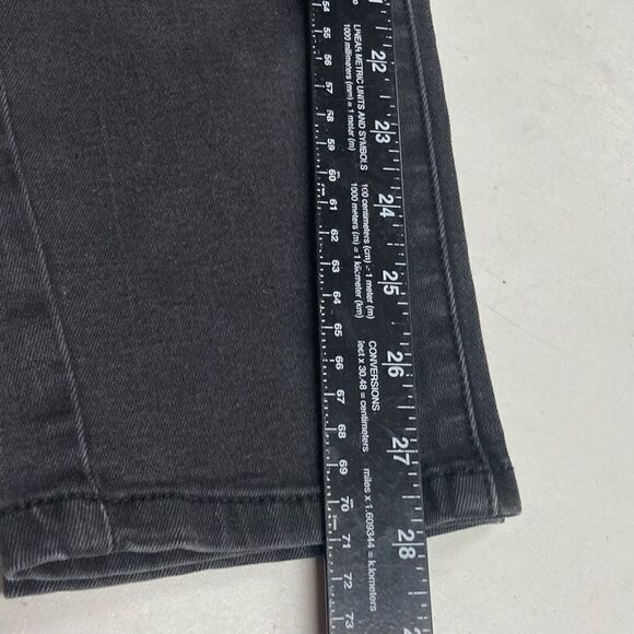 CALIFORNIA VINTAGE Women’s Faded Black Jeans‎ Size 16 Inseam 28” - Picture 10 of 11